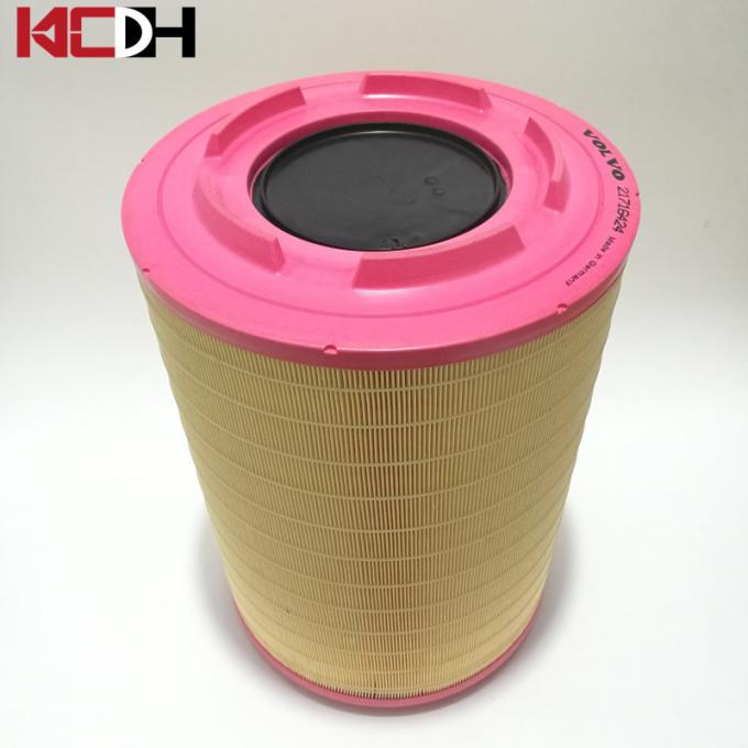 Cellulose 8 Inch Round Air Filter , Generator Air Filter 21716424